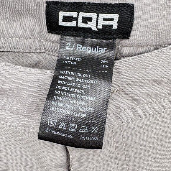 CQR Gears Tactical Pants‎ Cargo Womens Size 2 Regular Gray - Picture 8 of 14